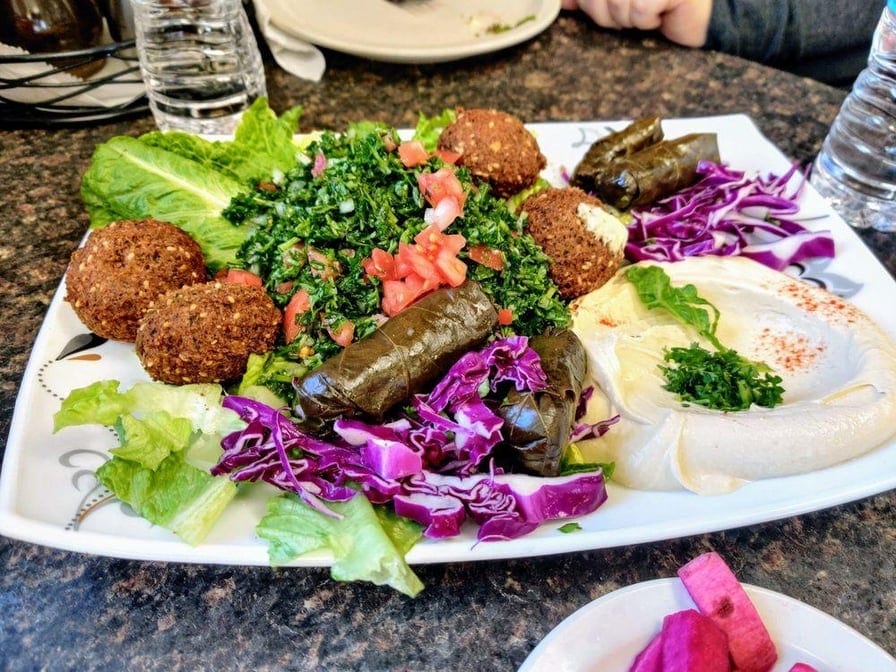 Vegetarian Plate.