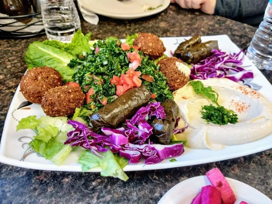 Vegetarian Plate.