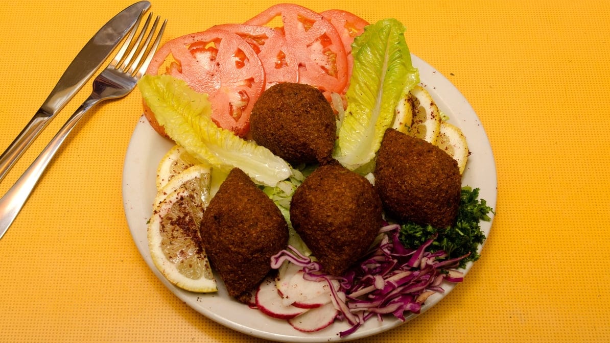 Fried Kibbeh.